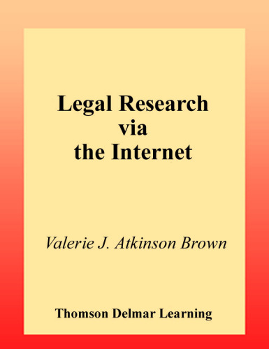 Legal Research via the Internet