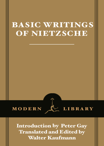 Basic Writings of Nietzsche   