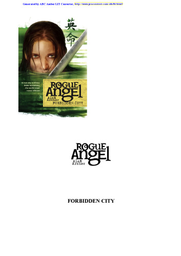 Forbidden City (Rogue Angel, Book 5)