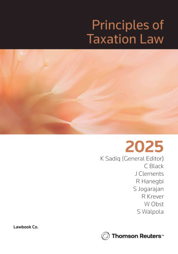 Principles of Taxation Law 2025