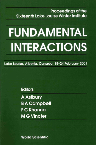 Fundamental Interactions