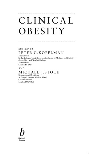 Clinical Obesity