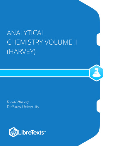 Analytical Chemistry, Volume II