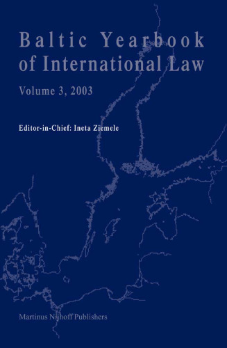 Baltic Yearbook of International Law