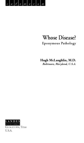 Whose Disease?: Whose Disease? (Whose Disease?)