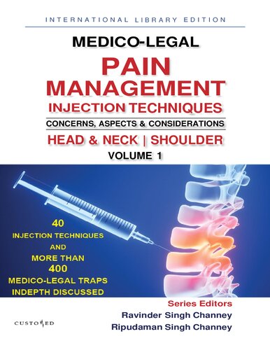 Medico-Legal Pain Management Injection Techniques: Concerns, Aspects & Considerations