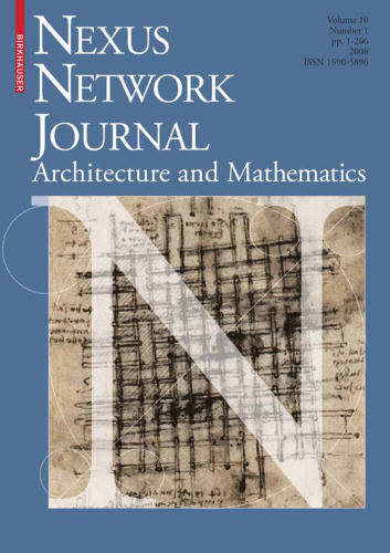 Nexus Network Journal 10,1: Architecture and Mathematics (v. 10,1)