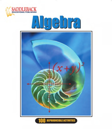 Algebra (Curriculum Binders (Reproducibles))