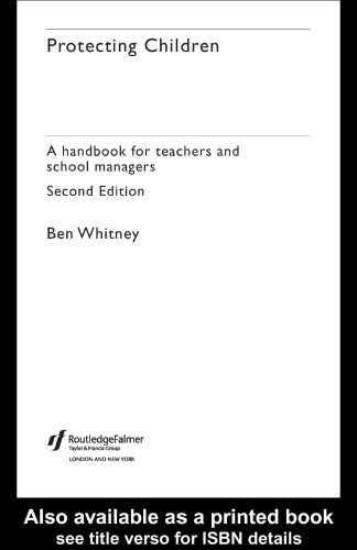 Protecting Children: A Handbook for Teachers and School Managers