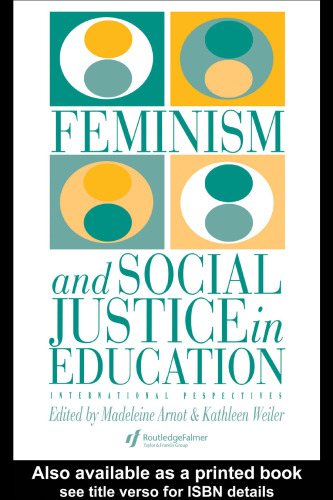 Feminism And Social Justice In Education: International Perspectives