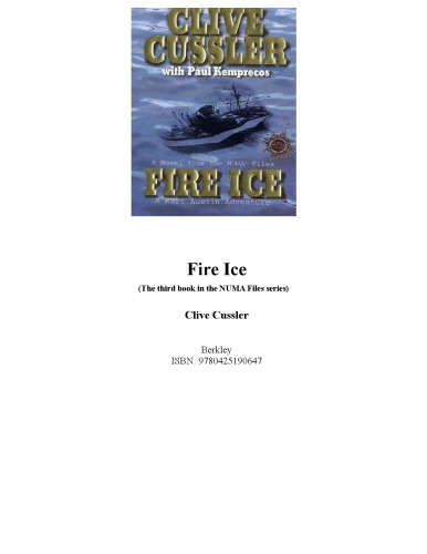 Fire Ice (The third book in the NUMA Files series)