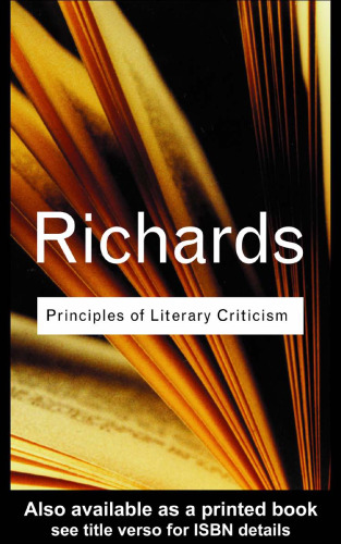 Principles of Literary Criticism (Routledge Classics)