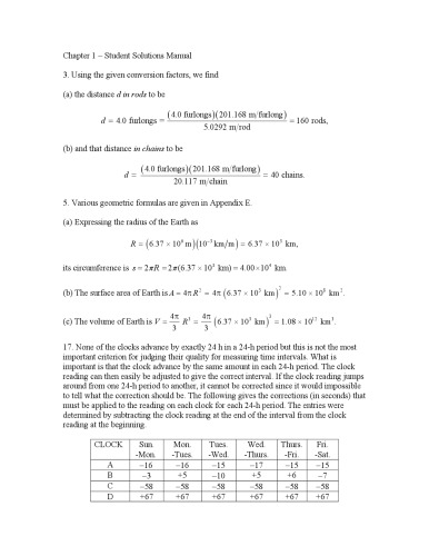 Solutions- Fundamentals of physics, 8th edition