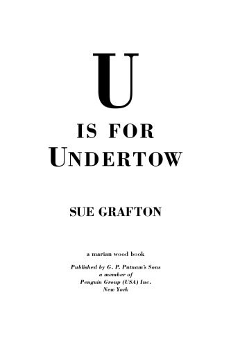 U is for Undertow