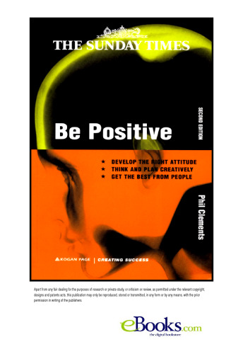 Be Positive: A Guide for Managers (Better Management Skills)