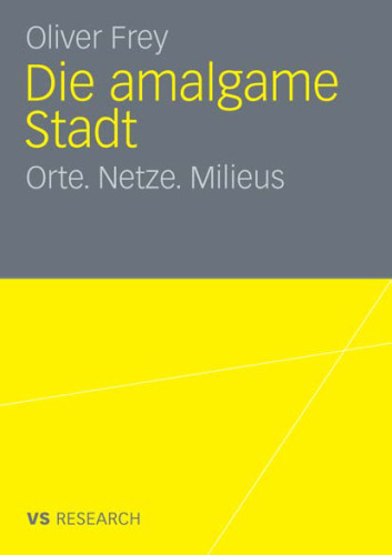 Die amalgame Stadt: Orte. Netze. Milieus