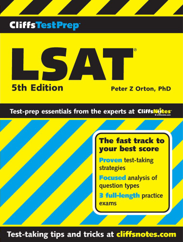 LSAT (Cliffs Test Prep)