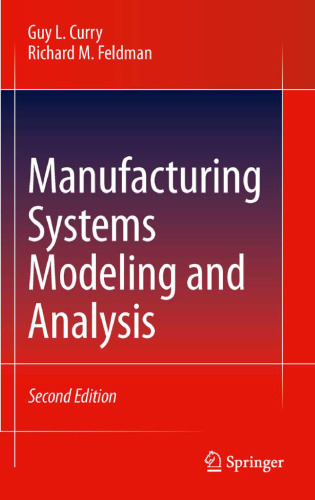 Manufacturing Systems Modeling and Analysis