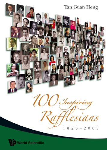 100 Inspiring Rafflesians, 1823-2003