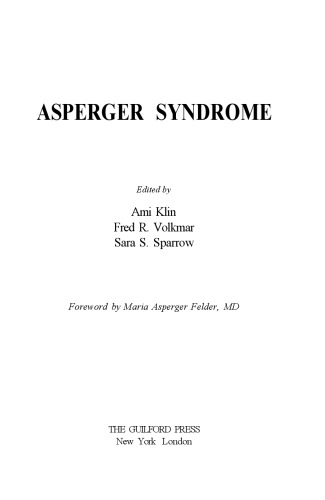 Asperger Syndrome