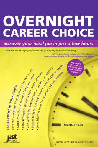 Overnight Career Choice: Discover Your Ideal Job in Just a Few Hours (Help in a Hurry)