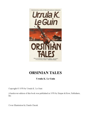 Orsinian Tales