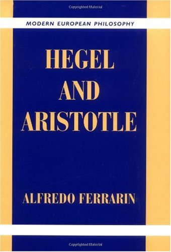 Hegel and Aristotle (Modern European Philosophy)