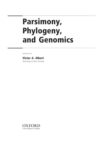 Parsimony, Phylogeny, and Genomics