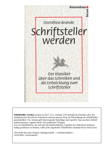 Schriftsteller werden. Der Klassiker uber das Schreiben und die Entwicklung zum Schriftsteller