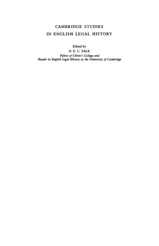 Marriage Litigation in Medieval England