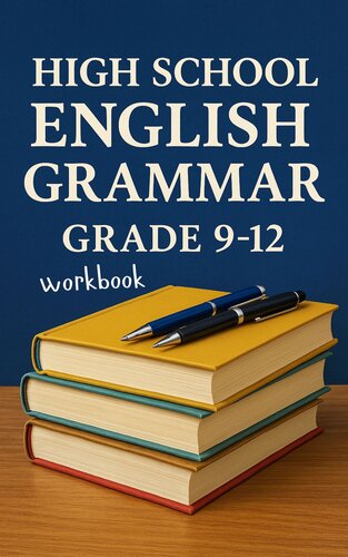 High School English Grammar workbook Grade 9-12
