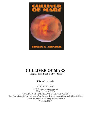 Gulliver of Mars (Ace SF Classic, F-296)