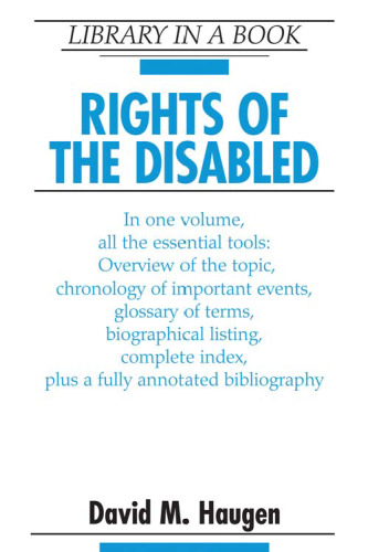 Rights of the Disabled (Library in a Book)