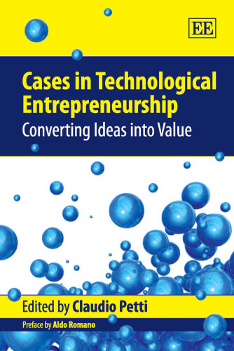 Cases in Technological Entrepreneurship