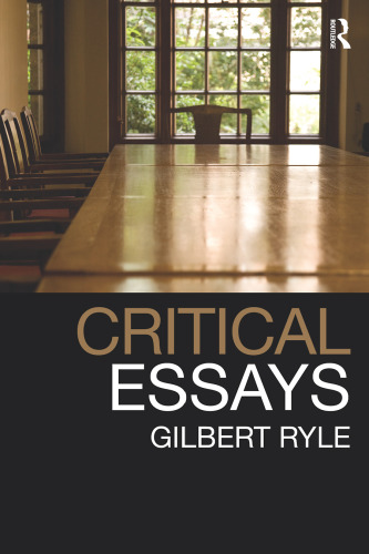 Collected Papers, Volume 1: Critical Essays