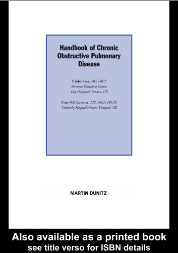 Handbook of Chronic Obstructive Pulmonary Disease