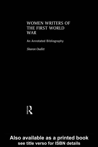 Women Writers of the First World War: An Annotated Bibliography