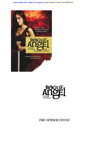 The Spider Stone (Rogue Angel, Book 3)