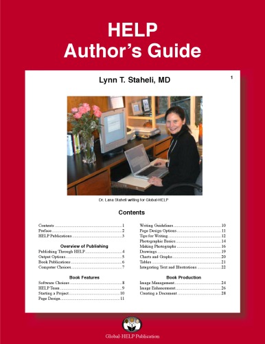 Help Author's Guide (Desktop Publishing for the Health Care Professional)