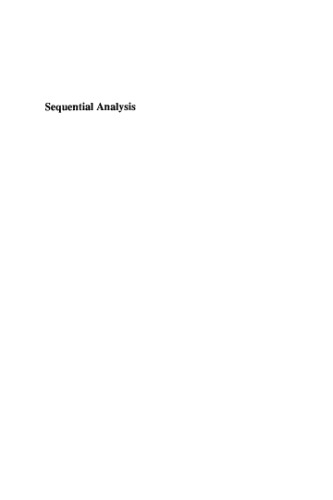 Sequential Analysis: A Guide for Behavioral Researchers