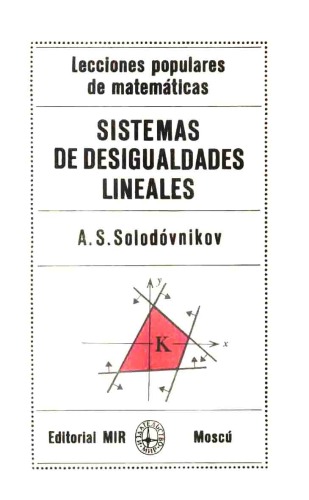 Sistemas de Desigualdades Lineales