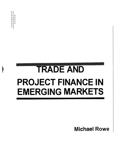 Trade and Project Finance in Emerging Markets