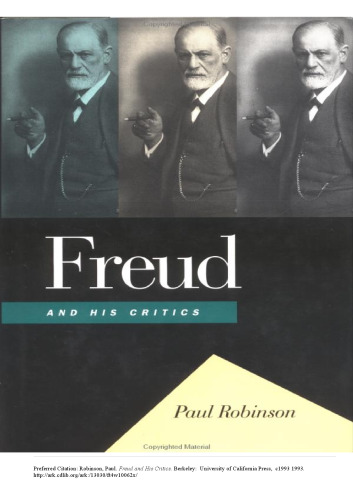 Freud and His Critics