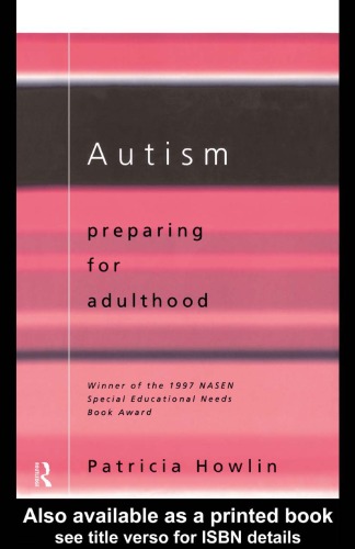 Autism: Preparing for Adulthood