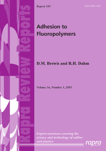 Adhesion to Fluoropolymers