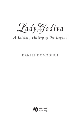 Lady Godiva: A Literary History of the Legend