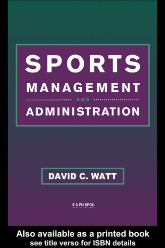 Sports Management and Administration