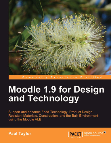 Moodle 1.9 for Design and Technology