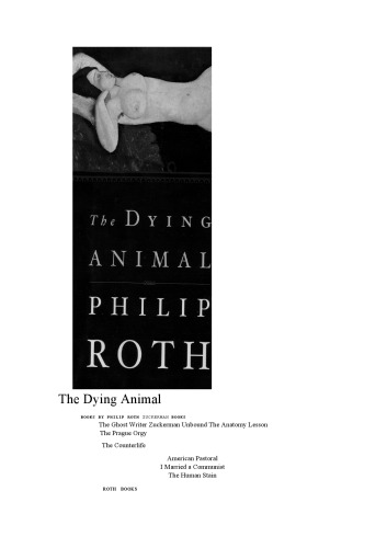 THE DYING ANIMAL.