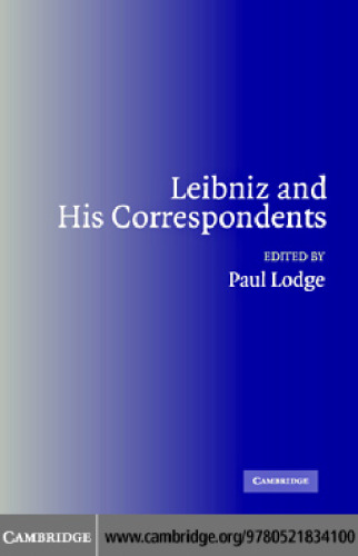 Leibniz and his Correspondents